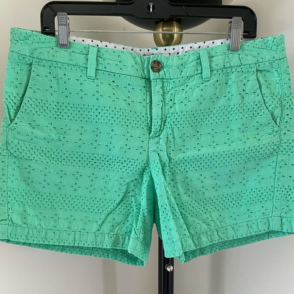 Merona Mint Green Eyelet Shortz